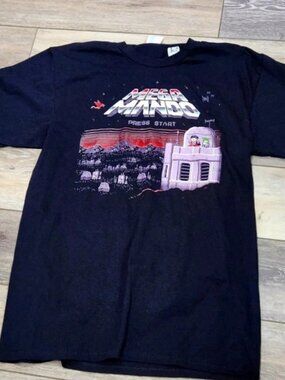 Mega Mando mens black t shirt